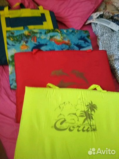 Лежак-сумка для пляжа