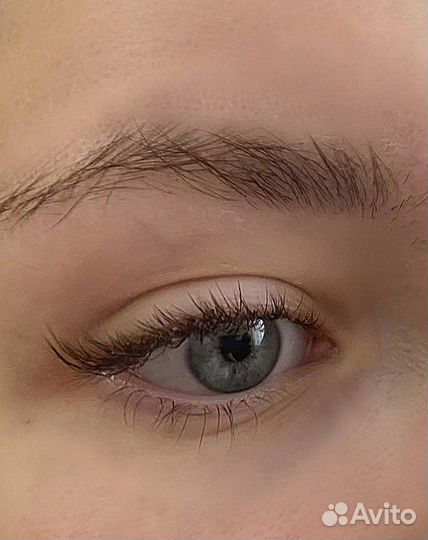 Наращивание ресниц ультратонкими ресницами