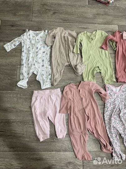 Большой Пакет вещей на девочку 68-74