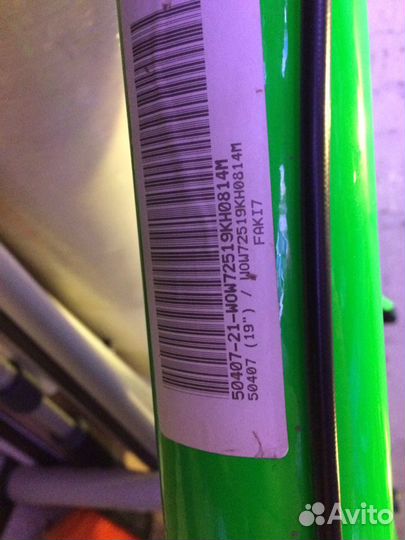 Велосипед Cube