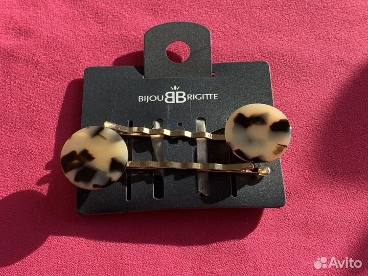 Подвеска кот с янтарем, заколки для волос (Испания