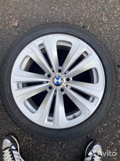 Диск с резиной на BMW 245/40/r18