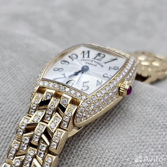 Franck Muller Cintre Curvex Diamond Bracelet