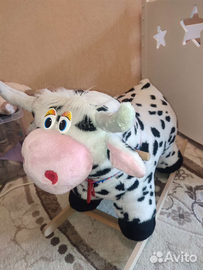 Качалка мягкая Корова