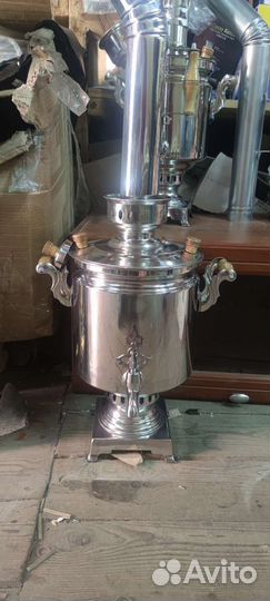 Самовар 5 литров угольный