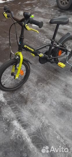 Детский велосипед btwin 16