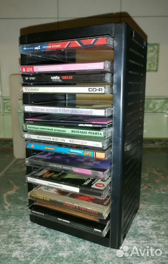 Стойка для компакт-дисков, на 20 штук