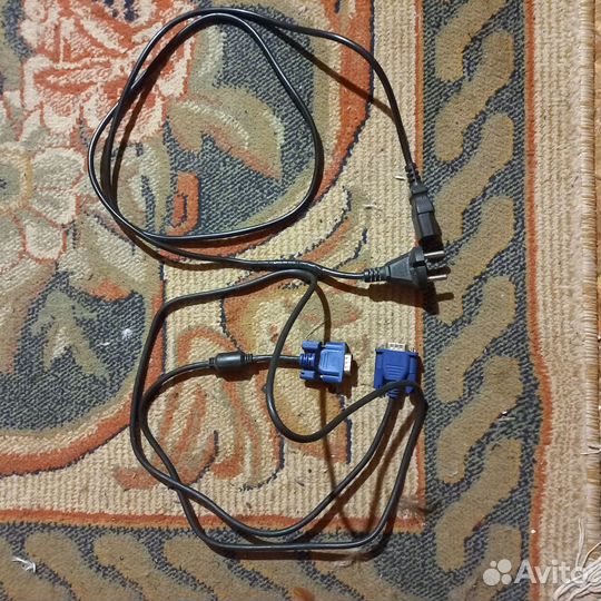 Сетевой кабель. VGA