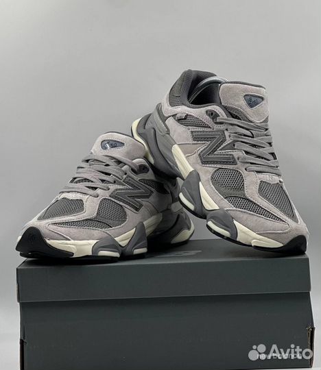 Серые кроссовки 9060 актуальные