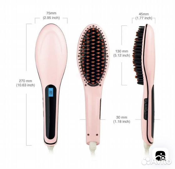 Расческа - выпрямитель для волос Fast Hair