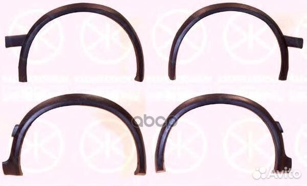 Накладки крыла комплект 9521373 Klokkerholm