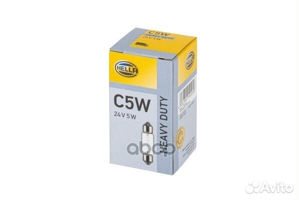 Лампа 24V C5W 5 W SV8,5-8 8GM 002 092-241 hella