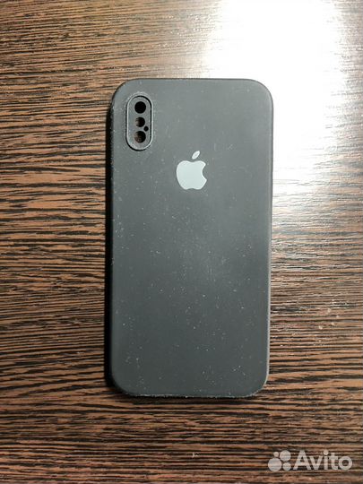 Силиконовый чехол на iPhone X/XS 10