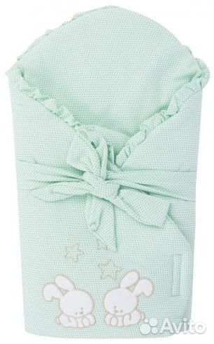 Конверт-одеяло Leader Kids Малютка бирюз (Россия)