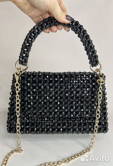 Сумка из бусин ручной работы