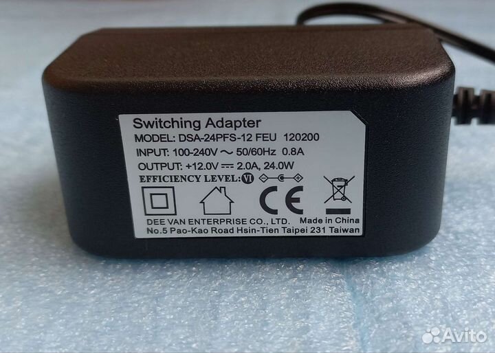 Блок питания 12v 2a