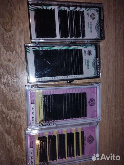 Ресницы для наращивания, бокс для ресниц