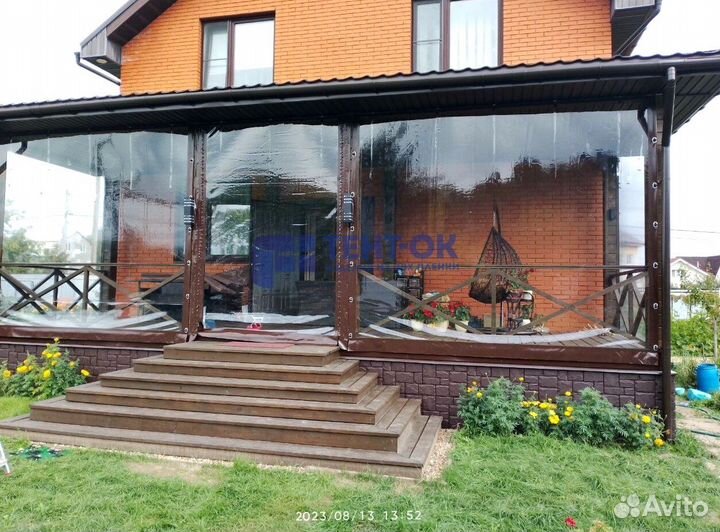 Мягкие окна для террас