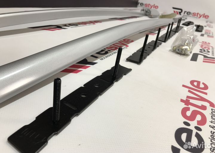 Рейлинги Nissan X-Trail 32 Серебро