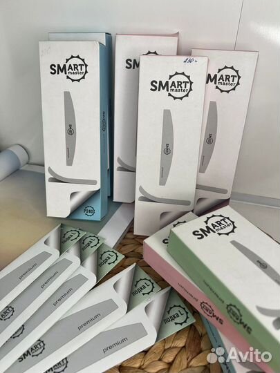 Пилки, файлы Smart и инстумент для маникюра