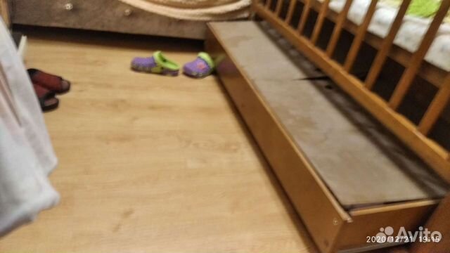 Детская кроватка качалка