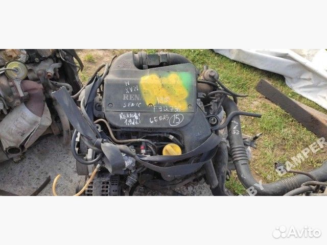 F9Q731 Двигатель к Renault Kangoo 1, 1999 г. 1.9 л
