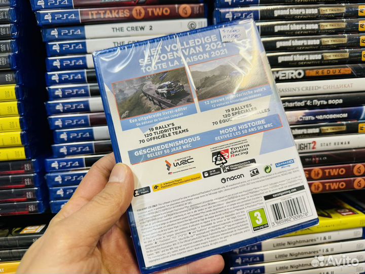 Wrc 10 ps 5 диск новый