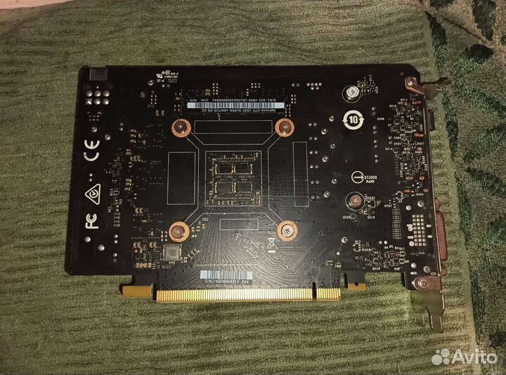 Видеокарта gtx 1650 super 4gb