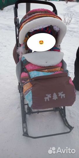 Санки коляска