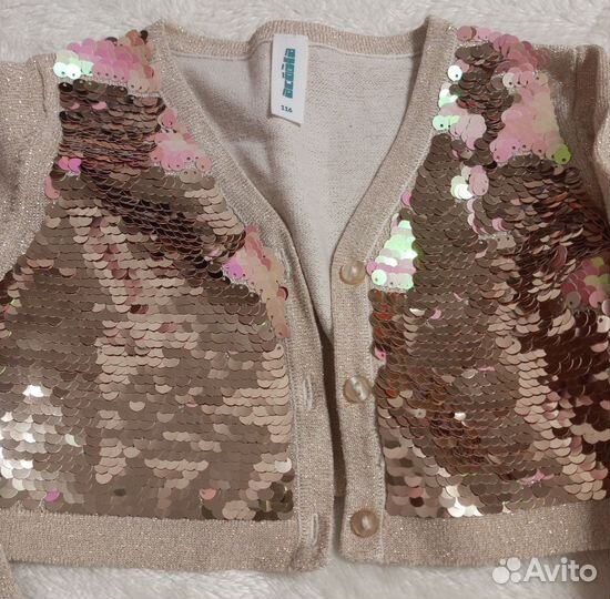 Болеро для девочки 110 116