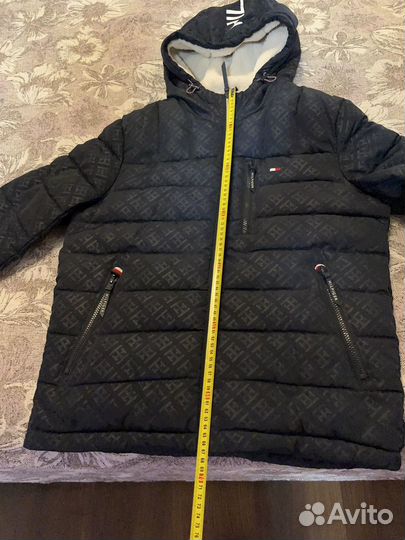 Пуховик зимний мужской tommy hilfiger оригинал