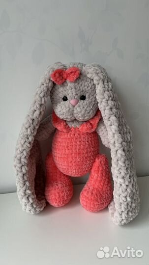 Мягкая игрушка заяц