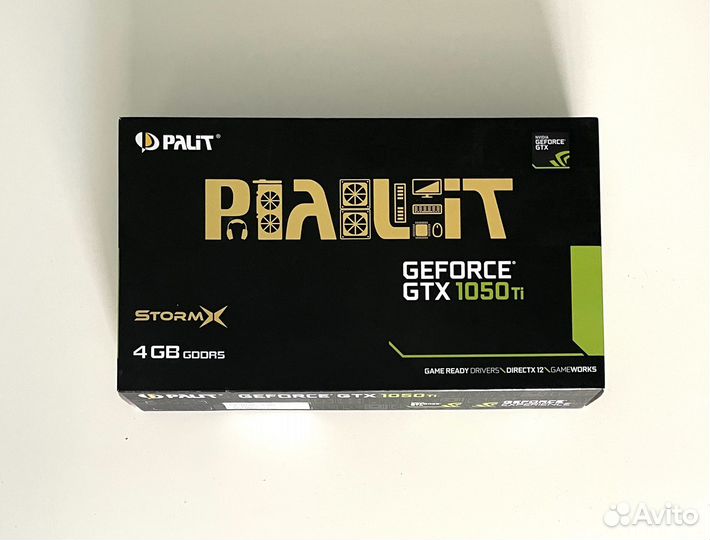Видеокарта Palit gtx 1050ti stormx с гарантией