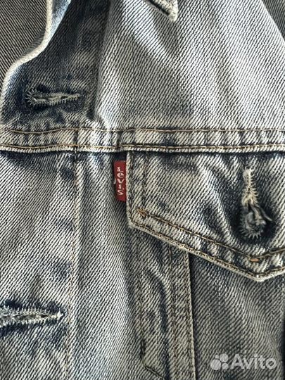 Куртка джинсовая levis женская