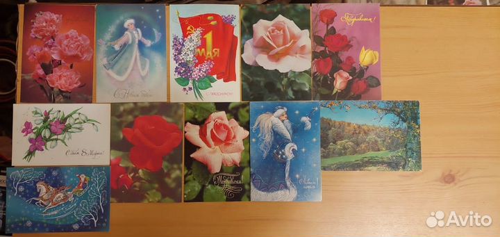 Открытки советские СССР