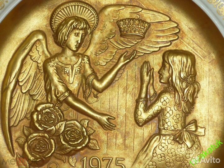 Панно благовещение. Старая германия