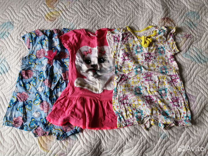Пакет вещей для девочки 80