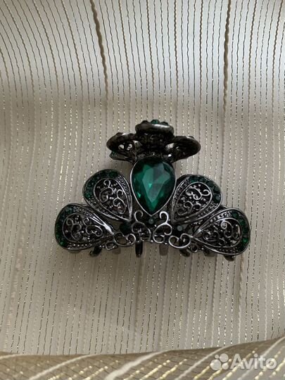 Винтажный крабик для волос