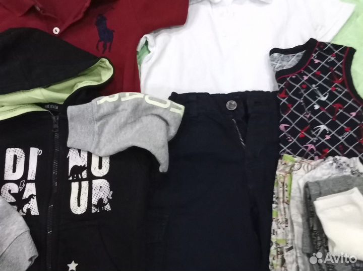Вещи пакетом на мальчика 92 см