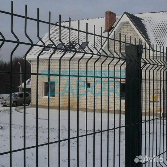 Заборы из сетки в Старожилово