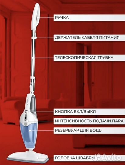 Паровая швабра xiaomi