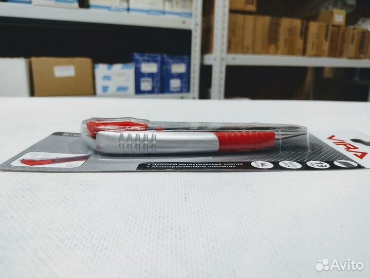 Нож в металлическом корпусе 18 мм Vira 831309