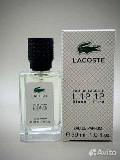 Духи Lacoste 12.12 blanc pure