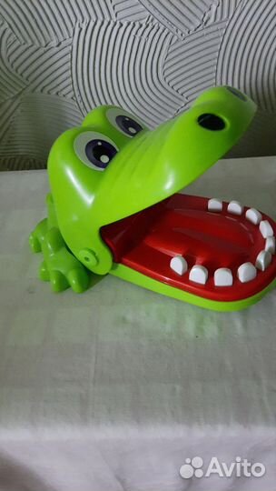 Крокодил пластик.Детская игрушка