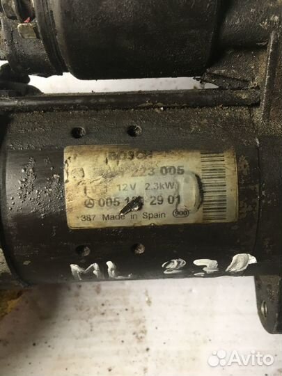 Стартер 001223005 2.7cdi Mercedes ML, Sprinter 3.2