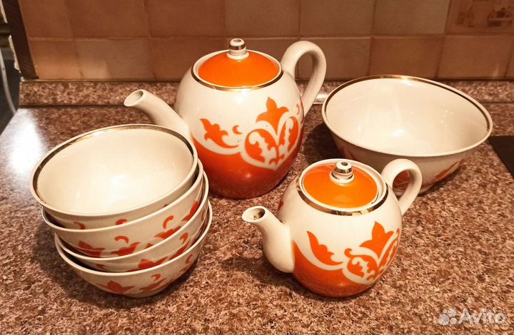 Сервиз чайный. Первомайский фарфоровый завод