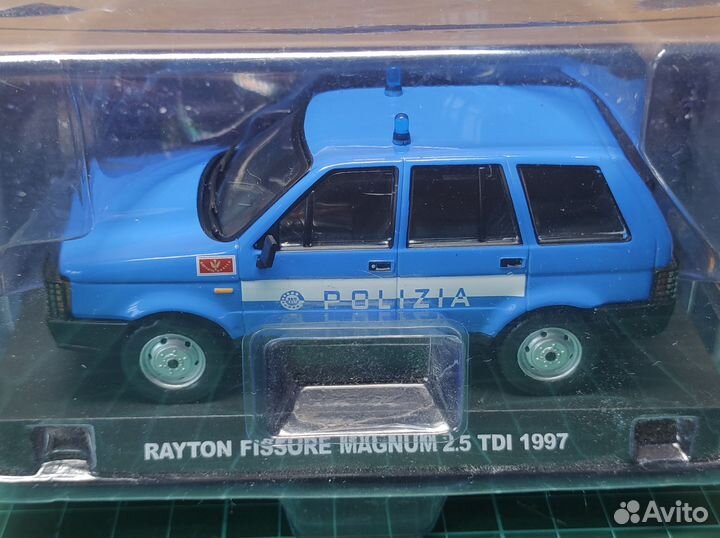 Rayton Fissore Magnum 1/43 полицейские машины мир