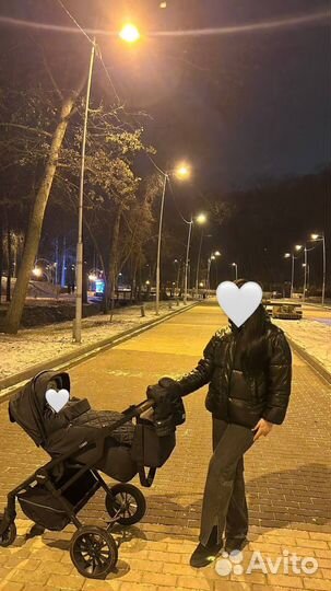 Коляска 3 в 1 carry indigo