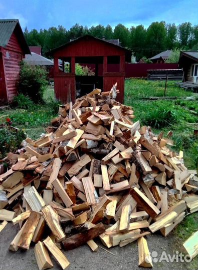 Дрова колотые