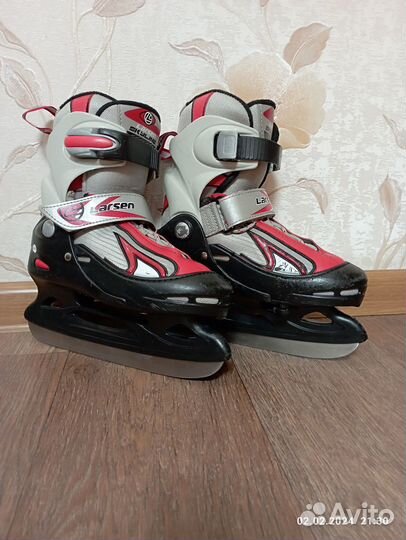 Коньки детские раздвижные